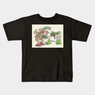 Moleskine sketchbook someone’s mad 😬🐸 Kids T-Shirt